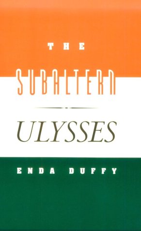 duffy-subalternulysses Subaltern Ulysses Cover